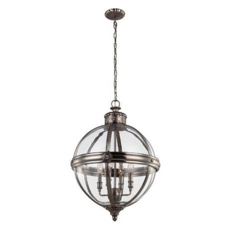 Adams Lampa wisząca – szklane – kolor srebrny, transparentny