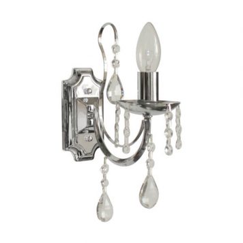 Albi Lampa klasyczna – kryształowe – kolor srebrny