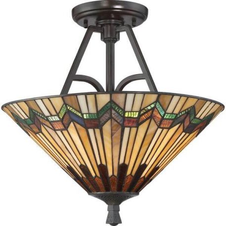 Alcott Lampa sufitowa – klasyczny – kolor beżowy, brązowy