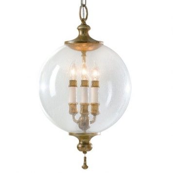 Argento Lampa wisząca – klasyczny – kolor transparentny, złoty