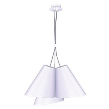 Argos Lampa wisząca – Styl skandynawski – kolor biały