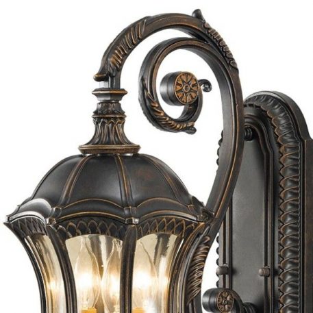 Baton Rouge Lampa zewnętrzna – szklane – kolor brązowy