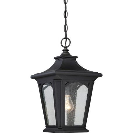 Bedford  Lampa zewnętrzna – szklane – kolor transparentny, Czarny
