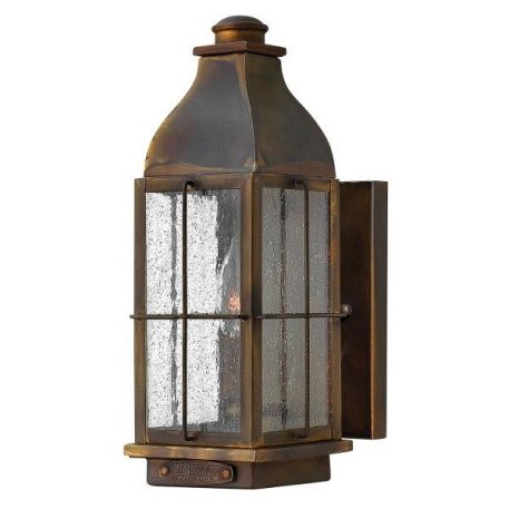 Bingham  Lampa zewnętrzna – klasyczny – kolor brązowy, transparentny