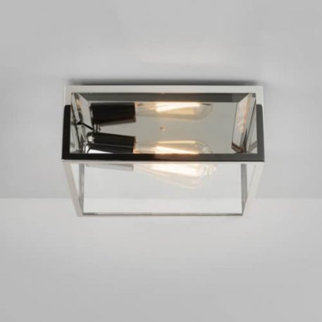Bronte Lampa sufitowa – szklane – kolor srebrny, transparentny