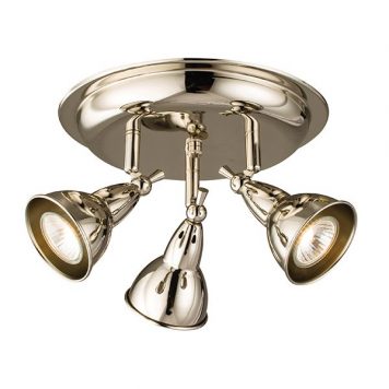 Burbidge Lampa sufitowa – Reflektory – kolor srebrny