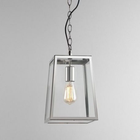 Calvi Lampa zewnętrzna – industrialny – kolor srebrny, transparentny