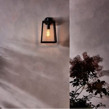 Calvi  Lampa zewnętrzna – klasyczny – kolor transparentny, Czarny
