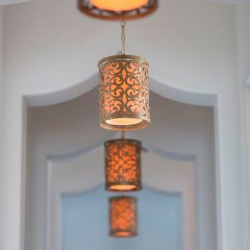 Carabel Lampa wisząca – klasyczny – kolor beżowy