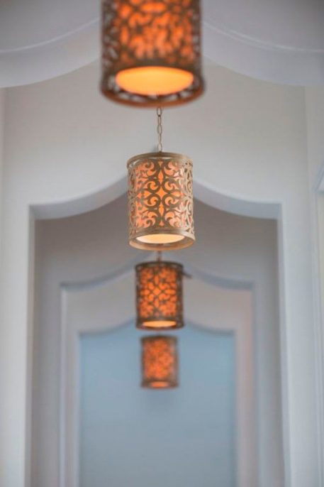 Carabel Lampa wisząca – klasyczny – kolor beżowy