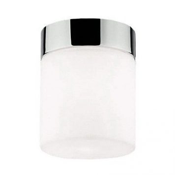 Cayo Lampa sufitowa – szklane – kolor biały, srebrny