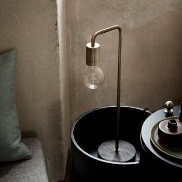 Cool Lampa industrialna – industrialny – kolor mosiądz, złoty