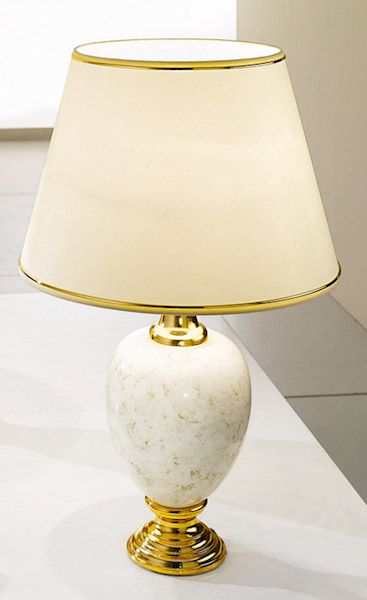 Dauphin Lampa klasyczna – klasyczny – kolor beżowy, złoty