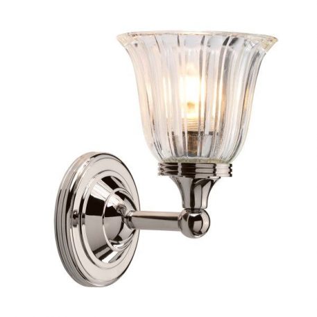 Devon Lampa klasyczna – szklane – kolor połysk, srebrny, transparentny