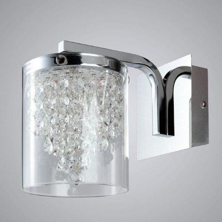 Diamondia  Lampa glamour – szklane – kolor srebrny, transparentny
