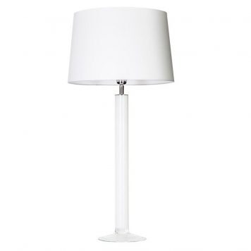 Fjord  Lampa stołowa – Z abażurem – kolor biały