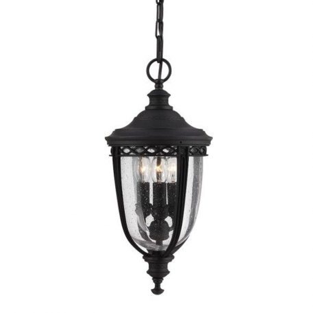 English Bridle Lampa zewnętrzna – klasyczny – kolor transparentny, Czarny