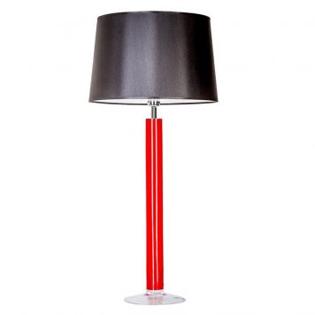 Fjord  Lampa nowoczesna – Styl modern classic – kolor Czarny, Czerwony