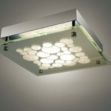 Genua  Plafon – Lampy i oświetlenie LED – kolor srebrny