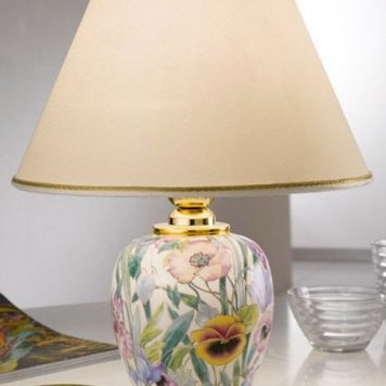 GIARDINO Lampa klasyczna – Ceramiczne – kolor beżowy