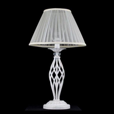 Grace  Lampa klasyczna – Z abażurem – kolor biały