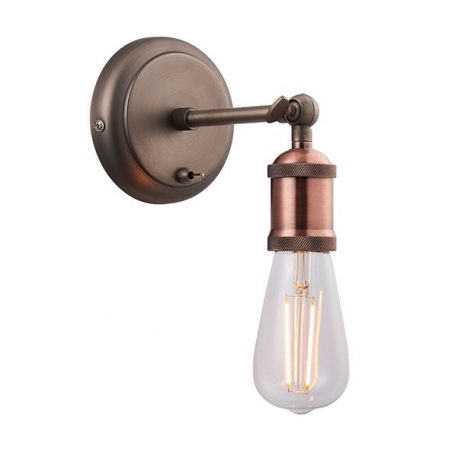 Hal Lampa industrialna – industrialny – kolor brązowy, miedź