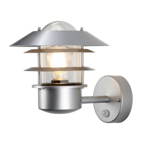 Helsingor  Lampa zewnętrzna – Styl nowoczesny – kolor srebrny, transparentny