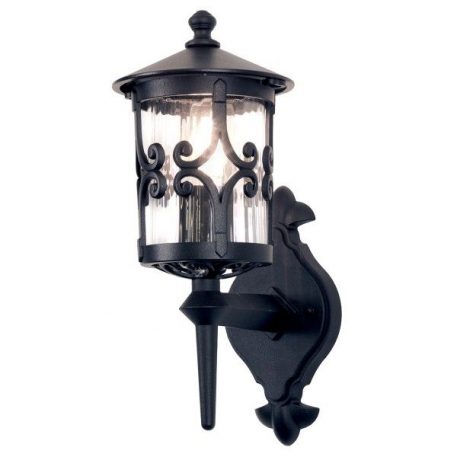 Hereford  Lampa zewnętrzna – klasyczny – kolor transparentny, Czarny
