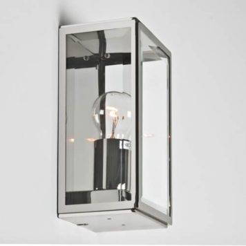 Homefield Lampa industrialna – szklane – kolor srebrny, transparentny