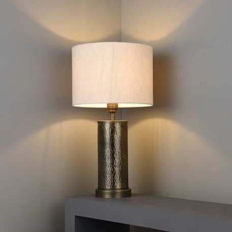 Indara Lampa klasyczna – klasyczny – kolor beżowy, brązowy