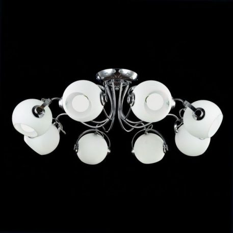Joel  Lampa sufitowa – Styl nowoczesny – kolor biały, srebrny