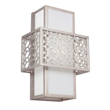 Kenney  Lampa modern classic – Styl modern classic – kolor biały, srebrny