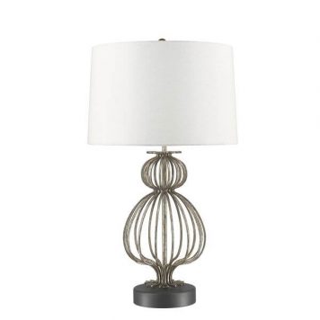 Lafitte Lampa modern classic – Styl modern classic – kolor biały, srebrny