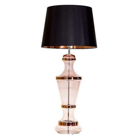 Lampa modern classic Roma Copper do sypialni