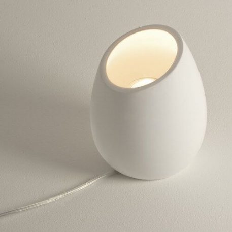 Lampa nowoczesna Gipsowe biały  - Salon