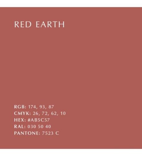 Lampa wisząca Clava Dine Red Earth do sypialni