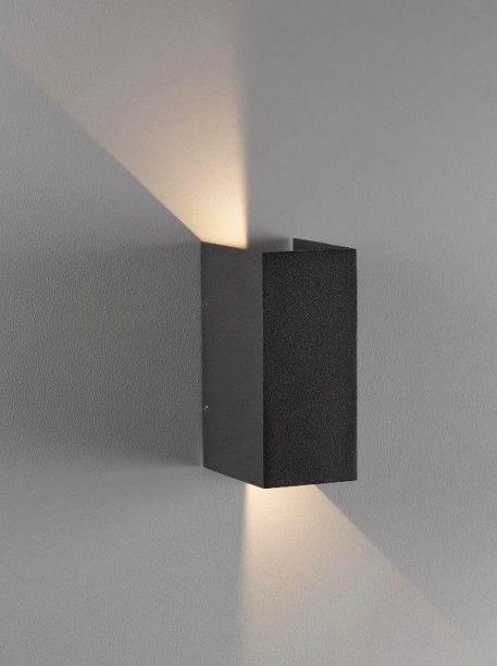 Lampa zewnętrzna - szary metal, szkło - Nordlux