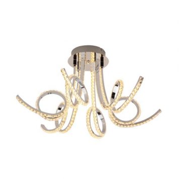 Lumino  Lampa sufitowa – Lampy i oświetlenie LED – kolor srebrny