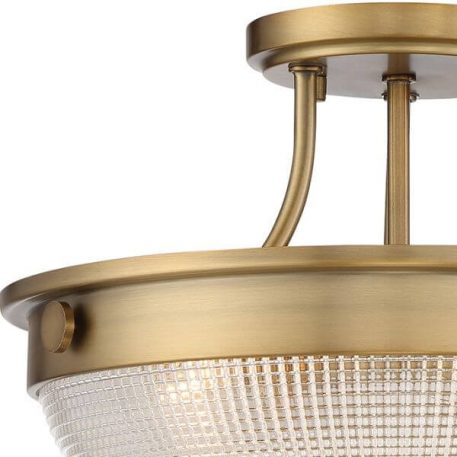 Mantle Lampa sufitowa – klasyczny – kolor mosiądz, transparentny