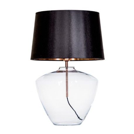 Markings Lampa nowoczesna – Styl modern classic – kolor transparentny, Czarny