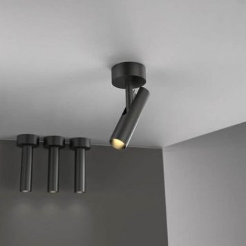 MIB Lampa LED – Styl nowoczesny – kolor Czarny