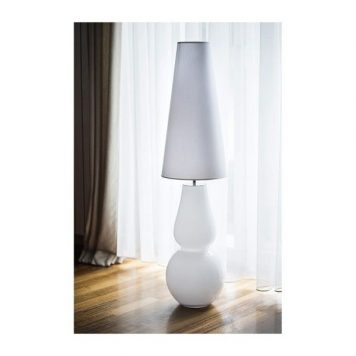 Milano Lampa stołowa – szklane – kolor biały