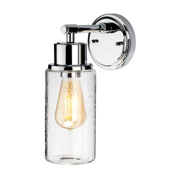 Morvah Lampa industrialna – industrialny – kolor srebrny, transparentny