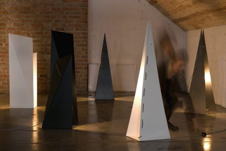 Origami Lampa skandynawska – Styl nowoczesny – kolor biały
