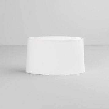 Oval Abażur – kolor biały