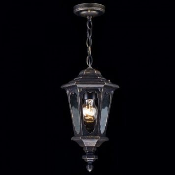 Oxford Lampa zewnętrzna – klasyczny – kolor brązowy, transparentny
