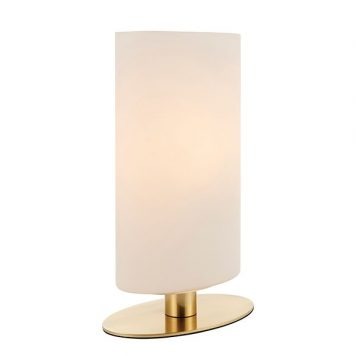Palmer  Lampa nowoczesna – szklane – kolor biały, złoty
