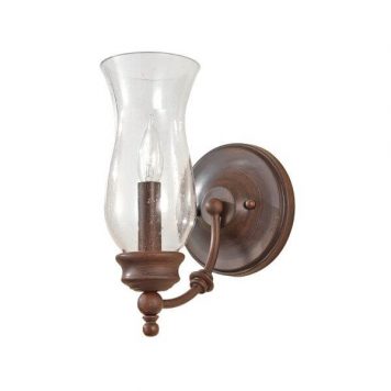 Pickering Lampa klasyczna – klasyczny – kolor brązowy, transparentny