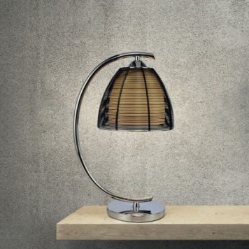 Pico Lampa nowoczesna – szklane – kolor srebrny, Czarny