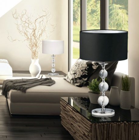 Rea Lampa modern classic – Styl modern classic – kolor biały, transparentny